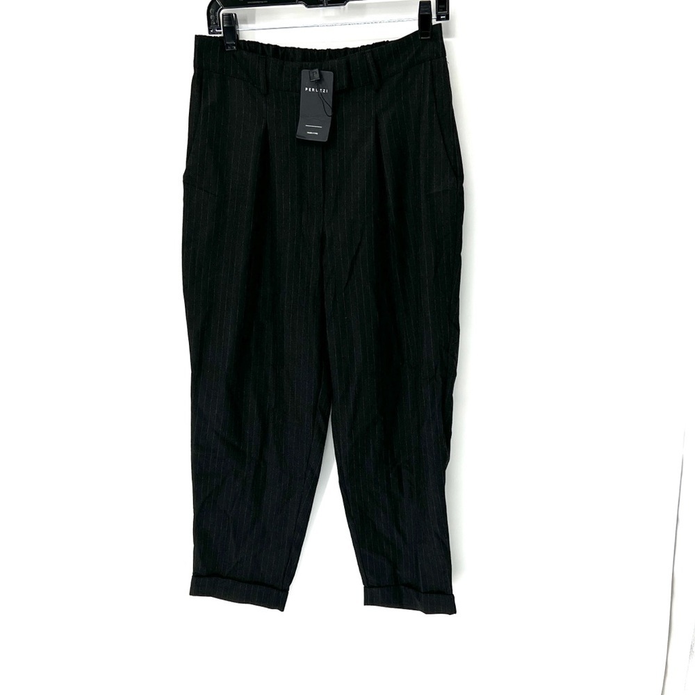 peruzzi pin striped cuffed tapered pants women’s IT 40 US 6